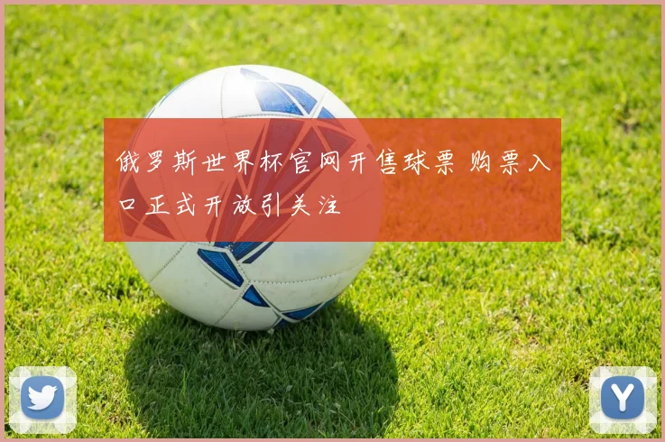 俄罗斯世界杯官网开售球票 购票入口正式开放引关注